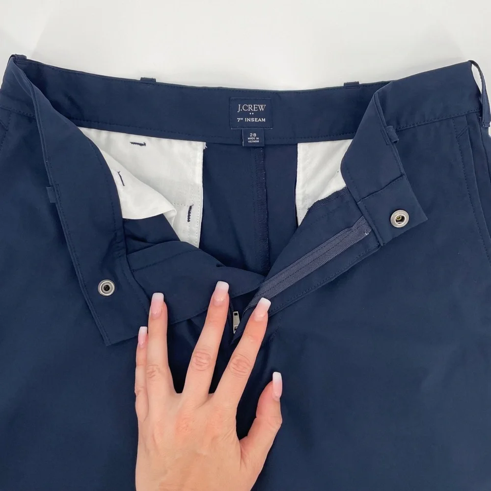 J. Crew Navy Blue Performance Athletic Shorts